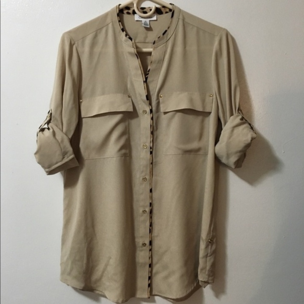 Calvin Klein Long Sleeve Blouse